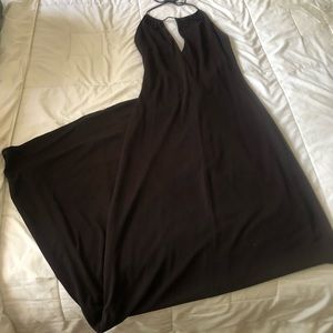 Laundry halter full length evening gown.
